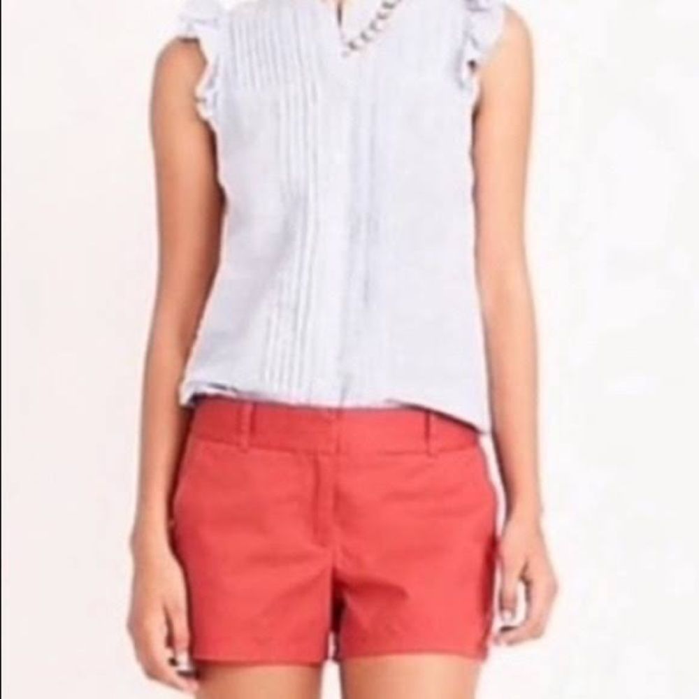 J. Crew Classic Chino Short Size 0 Coral